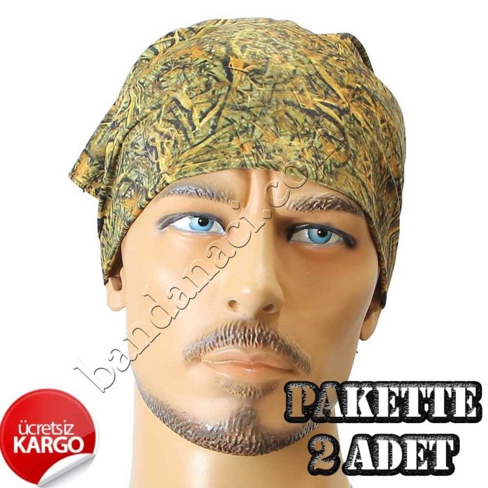 BANDANA AVCI KAMUFLAJLI SAZLIK DESEN-4