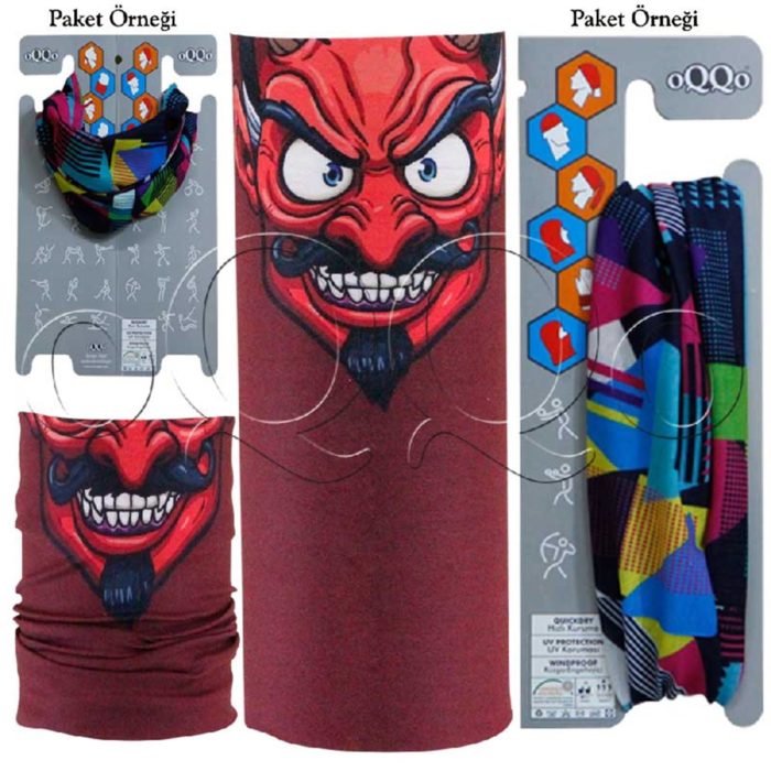 Buff,boyunluk RED DEVİL Tema-126