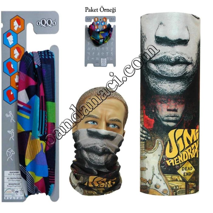 Buff, bandana, boyunluk, Jimi hendrix Tema-189