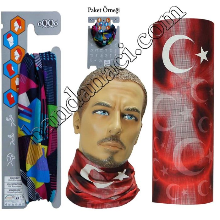 Buff, Bandana, Boyunluk, Türk Bayrak tema-176