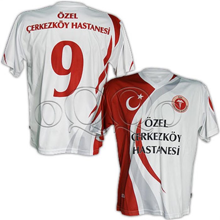 Çerkezköy hastanesi Futbol formaları