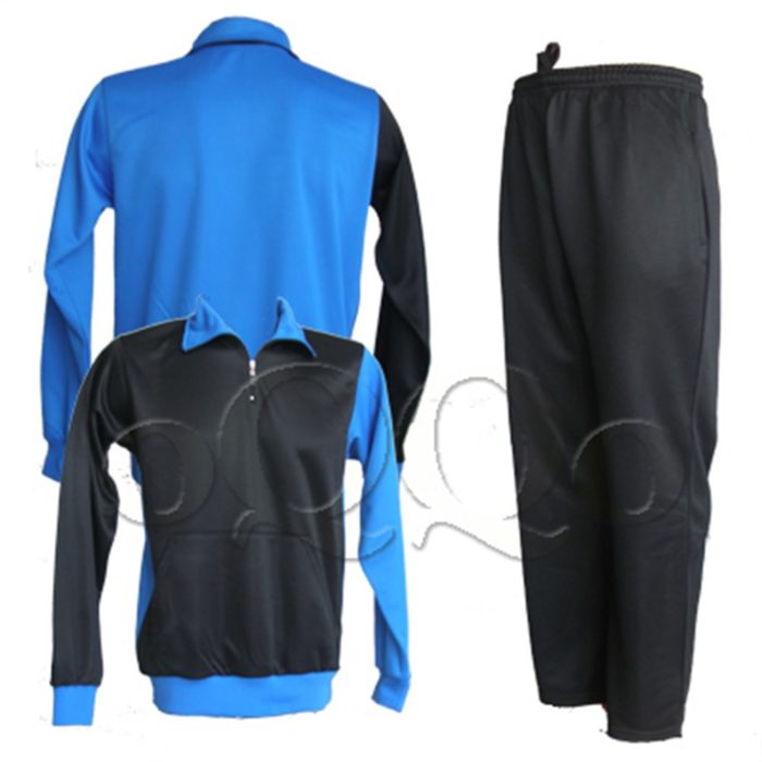 Klasik Spor Eşofman Takım 1706 siyah saks
