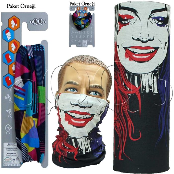Buff oQQo , boyunluk HARLEY_QUİNN  Tema-152